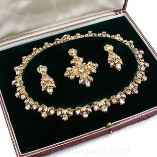 Early 19th Century Chrysoberyl Parure