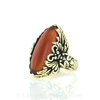 Early 20th Century Carnelian Ring