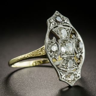 Early 20th Century Diamond Dinner Ring