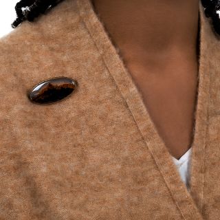 Early 20th Century Montana Agate Brooch