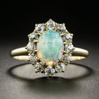 Early 20th Century Opal and Diamond Ring by J.E. Caldwell - 2