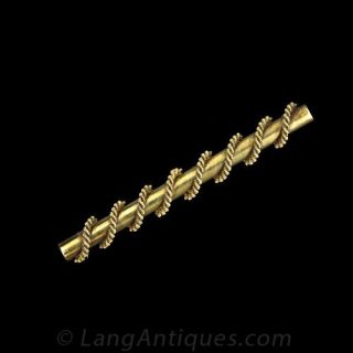 Early-20th-Century-Twisted-Wire-Motif-Bar-Pin-Main-View