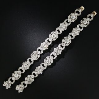 Early-Art Deco Bracelets and Choker Necklace   - 9