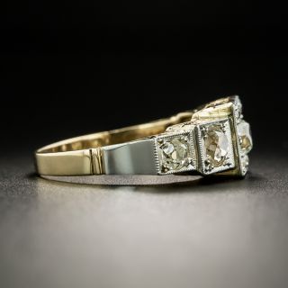 Early-Art Deco Five-Stone Diamond Ring