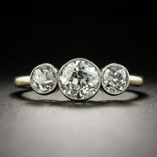 Early Edwardian Three-Stone Diamond Ring - 2