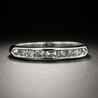 Early Mid-Century Diamond Wedding Band - 3