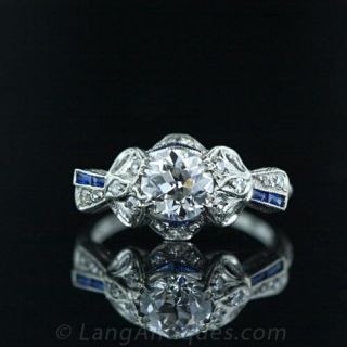 Edwardian Diamond Engagement Ring 
Edwardian Jewelry 