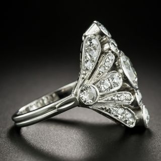 Edwardian 1.39 Carat Diamond Engagement Ring - GIA H SI1 