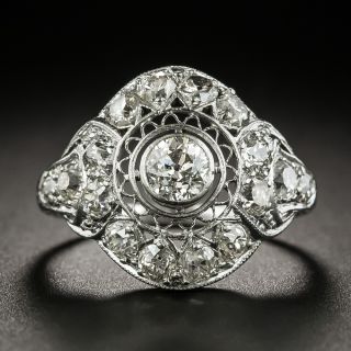 Edwardian .40 Carat Diamond Engagement Ring - 2