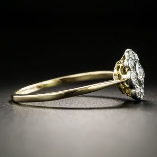 Edwardian .50 Carat Total Weight Diamond Cluster Ring