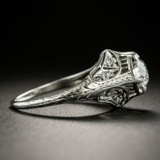 Edwardian .62 Carat Diamond Engagement Ring
