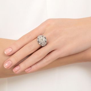 Edwardian/Art Deco 1.00 Carat Diamond Ring