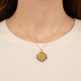 Edwardian  Baptismal Charm