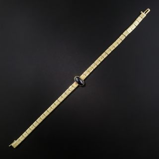 Edwardian Cabochon Sapphire Bracelet by Allsopp Bros.