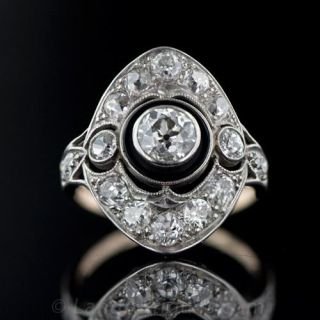 Edwardian Diamond Dinner Ring
Edwardian Jewelry 
