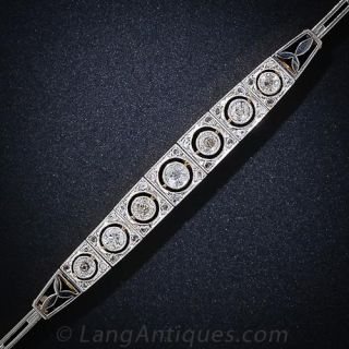 Edwardian Diamond Bracelet