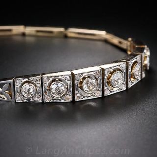 Edwardian Diamond Bracelet
