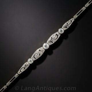 Edwardian Diamond Bracelet