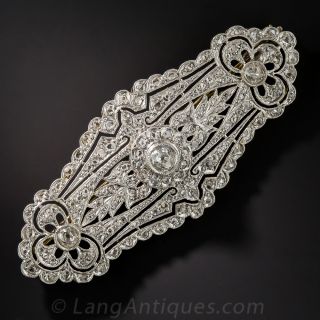 Edwardian Diamond  Brooch