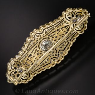 Edwardian Diamond  Brooch