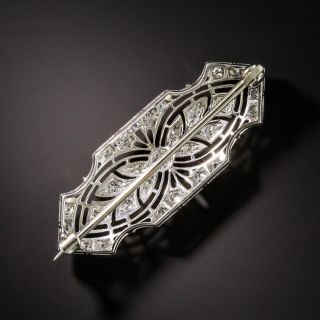 Edwardian Diamond Brooch by Pickslay & Co