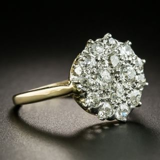 Edwardian Diamond Cluster Ring