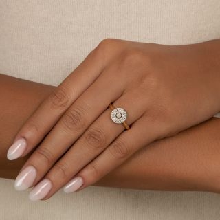 Edwardian Diamond Cluster Ring