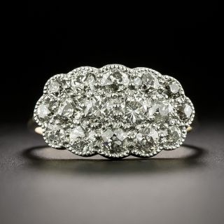 Edwardian Diamond Cluster Ring - 3