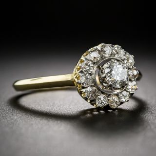 Edwardian Diamond Cluster Ring