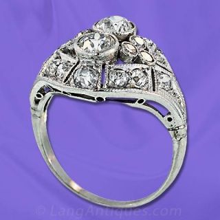 Edwardian Diamond Dinner Ring