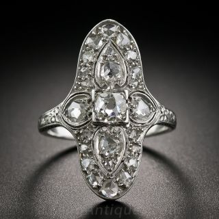 Edwardian Diamond Dinner Ring