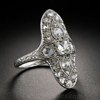Edwardian Diamond Dinner Ring