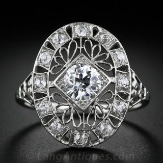 Edwardian Diamond Dinner Ring