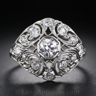 Edwardian Diamond Dome Ring