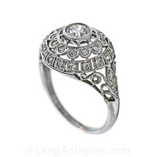 Edwardian Diamond Dome Ring