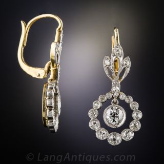 Edwardian Diamond Earrings