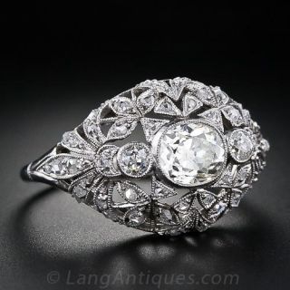 Edwardian Diamond Engagement Ring