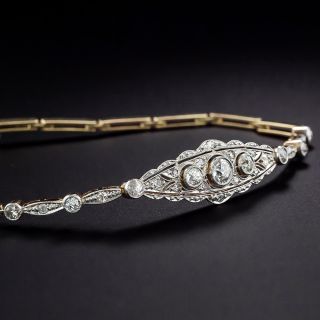 Edwardian Diamond Link Bracelet, Netherlands - 1