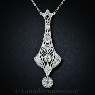 Edwardian Diamond Necklace
