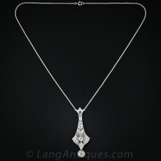 Edwardian Diamond Necklace
