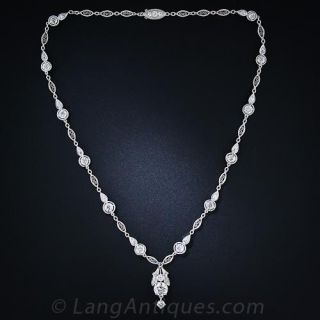 Edwardian Diamond Necklace