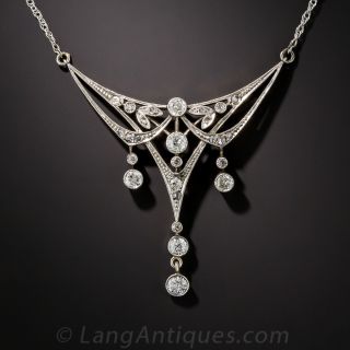 Edwardian Diamond Necklace
