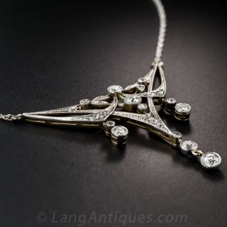 Edwardian Diamond Necklace