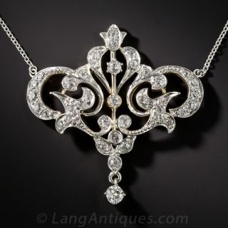 Edwardian Diamond Necklace