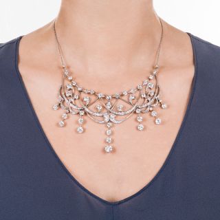Edwardian Diamond Necklace
