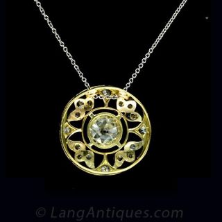 Edwardian Diamond Pendant