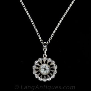 Edwardian Diamond Pendant