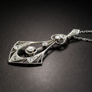 Edwardian Diamond Pendant