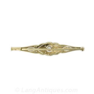 Edwardian Diamond Pin