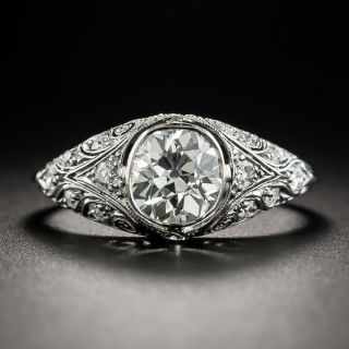 Edwardian 1.25 Carat Diamond Ring by Henry Blank & Sons - 2